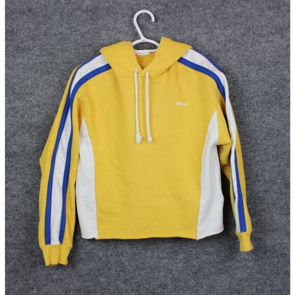 Levi's Tops - Levi's Women's Color Block Long Sleeve Pullover Drawstring Hoodie Size Small